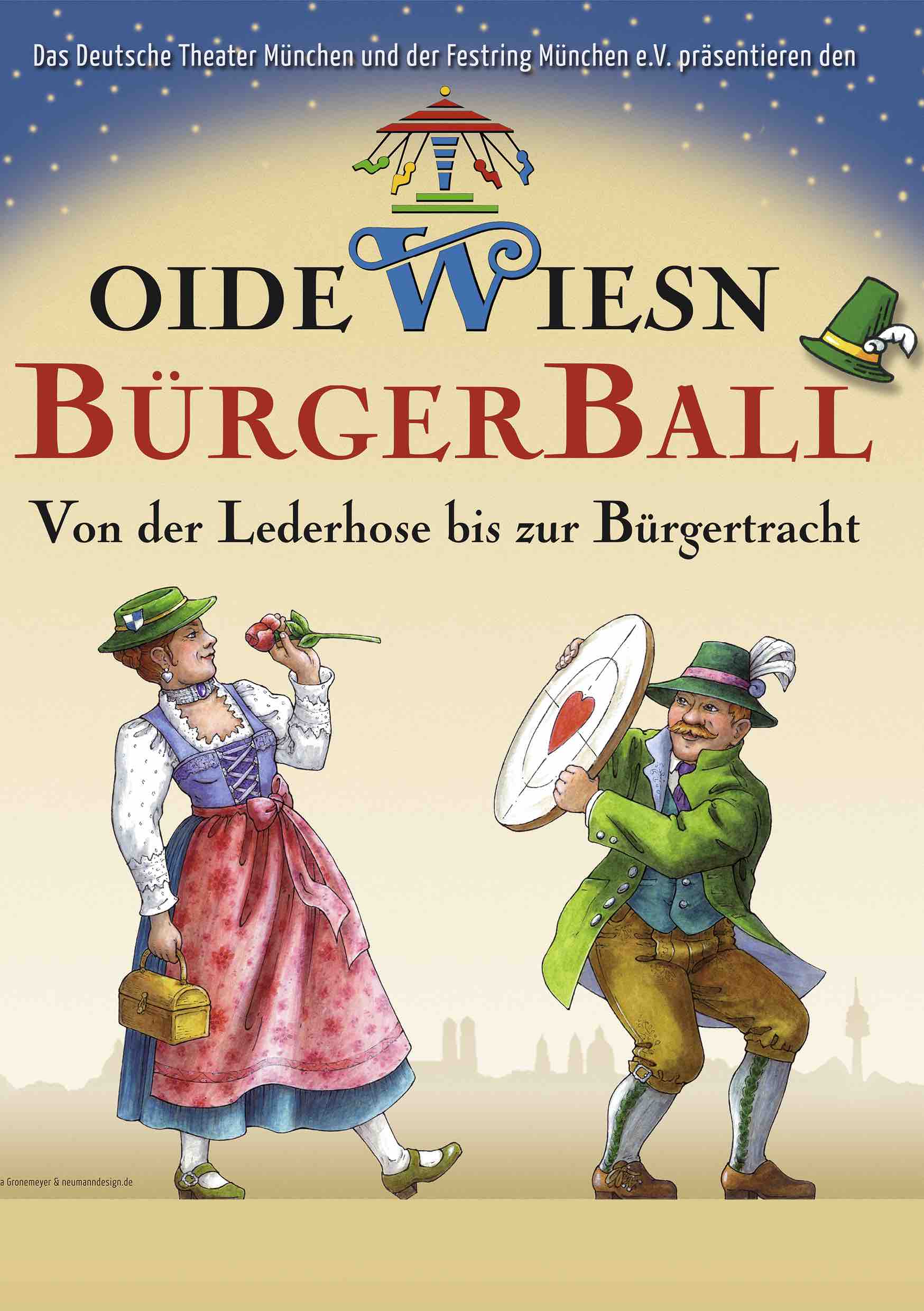 Oide Wiesn Bürgerball 2017 Im Deutschen Theater München